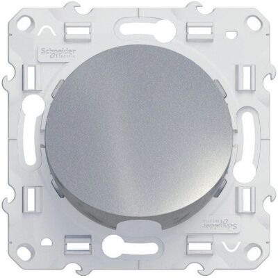 Interrupteur encastré Schneider Electric Odace - Sortie de câble en aluminium - Publicité Interrupteur encastré Schneider Electric Odace - Sortie de câble en aluminium - Publicité