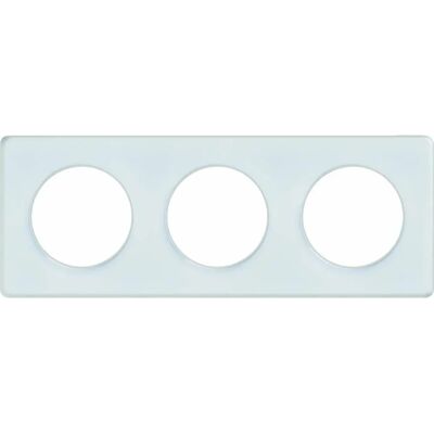 Schneider Electric SC5S52C806R Placa de interruptor translúcida de 3 módulos - Switch Plate Schneider Electric SC5S52C806R Placa de interruptor translúcida de 3 módulos - Switch Plate