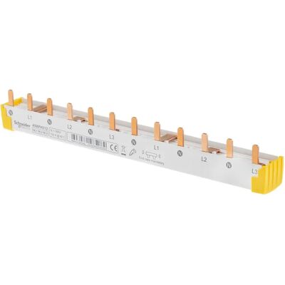 Schneider Electric 12-Mod Distribusjonsblokk - 3+N 100A Schneider Electric 12-Mod Distribusjonsblokk - 3+N 100A