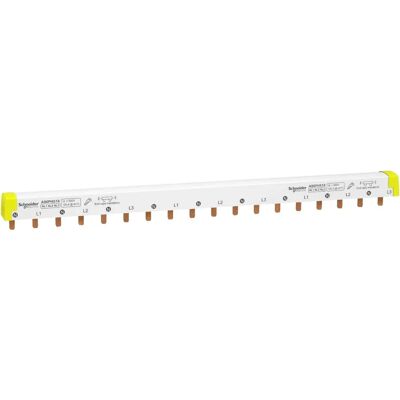 Schneider A9XPH518 - Peine dentato 3 x n + p 100 a acti9 ic60 - Phasenschiene Schneider A9XPH518 - Peine dentato 3 x n + p 100 a acti9 ic60 - Phasenschiene
