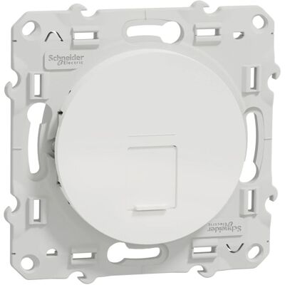 Connecteur RJ45 Schneider Odace - Fixation murale - Publicité Connecteur RJ45 Schneider Odace - Fixation murale - Publicité