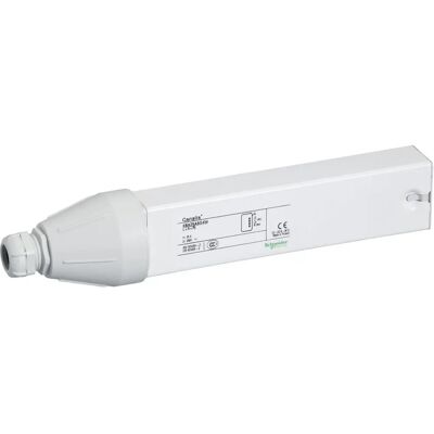 Schneider Electric KBA25ABG4W Aluminium Kabelkanal Tillbehör - 25A, Vänster Montering Schneider Electric KBA25ABG4W Aluminium Kabelkanal Tillbehör - 25A, Vänster Montering