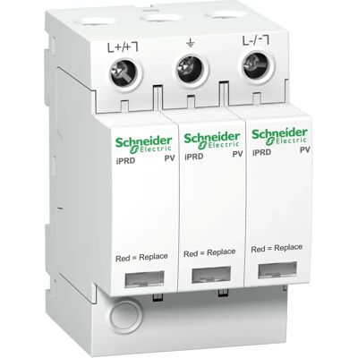 Schneider Electric - A9L40271 - Protector de Sobretensiones - 40kA - 800V - Para sistemas fotovoltaicos Schneider Electric - A9L40271 - Protector de Sobretensiones - 40kA - 800V - Para sistemas fotovoltaicos