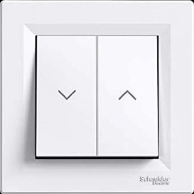 Bouton pour store automatique Schneider Electric Eph1300121 Blanc - Publicité Bouton pour store automatique Schneider Electric Eph1300121 Blanc - Publicité