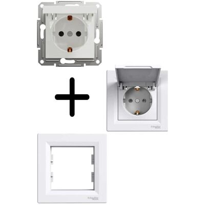 Schneider Electric - EPH3100121 - 2P+F - Presa Schneider Electric - EPH3100121 - 2P+F - Presa