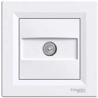 Schneider Electric SC5EPH3203121 - Prise TV - Coaxial, Montage facile, Connexions automatiques - Publicité Schneider Electric SC5EPH3203121 - Prise TV - Coaxial, Montage facile, Connexions automatiques - Publicité