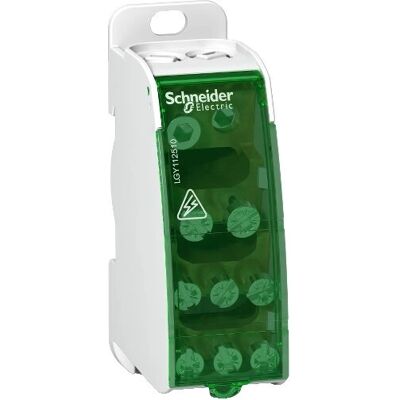 Schneider Electric LGY112510 Distributeur modulaire 1P 125A 10 connexions - Publicité Schneider Electric LGY112510 Distributeur modulaire 1P 125A 10 connexions - Publicité