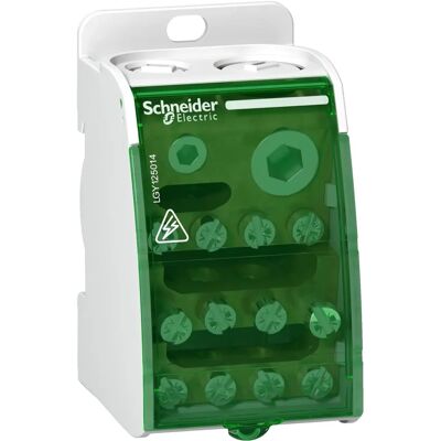 Schneider Electric LGY125014 Verteilerblock - 14 Anschlüsse Schneider Electric LGY125014 Verteilerblock - 14 Anschlüsse