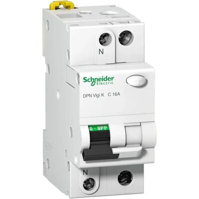 Schneider A9D20616 - 2P 16A C 0,03A Fehlerstromschutzschalter Schneider A9D20616 - 2P 16A C 0,03A Fehlerstromschutzschalter