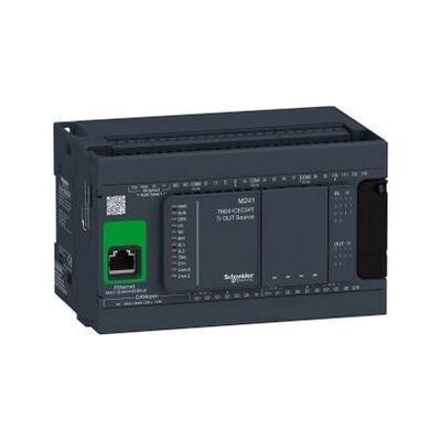 Schneider Electric TM241CEC24T - SPS-Steuerung - 14 Eingänge, 10 Ausgänge, Ethernet, USB Schneider Electric TM241CEC24T - SPS-Steuerung - 14 Eingänge, 10 Ausgänge, Ethernet, USB