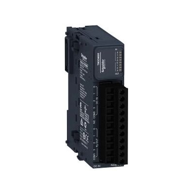 Schneider Electric TM3DM8R - Modbus PLC Modul - 4 Eingänge 4 Relais-Ausgänge - Kompatibel mit M221 M241 M251 Schneider Electric TM3DM8R - Modbus PLC Modul - 4 Eingänge 4 Relais-Ausgänge - Kompatibel mit M221 M241 M251