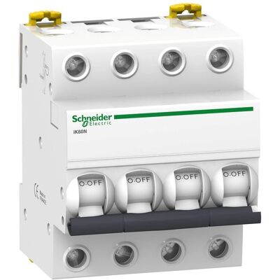 Interruptor automático compacto Schneider Electric 3P+N 40A Interruptor automático compacto Schneider Electric 3P+N 40A
