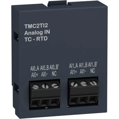 Schneider Electric M220 - 2 analoga inmatningar - 20mA - +55°C - Green Premium Schneider Electric M220 - 2 analoga inmatningar - 20mA - +55°C - Green Premium