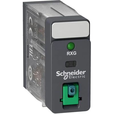 Relé Schneider Electric - DPDT, 24V DC, 5A, Enchufable - Interfaz Relé Schneider Electric - DPDT, 24V DC, 5A, Enchufable - Interfaz