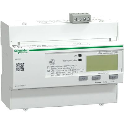 Schneider Electric iEM3365 Energiezähler - 125A, BACnet, 3-Phasen Schneider Electric iEM3365 Energiezähler - 125A, BACnet, 3-Phasen