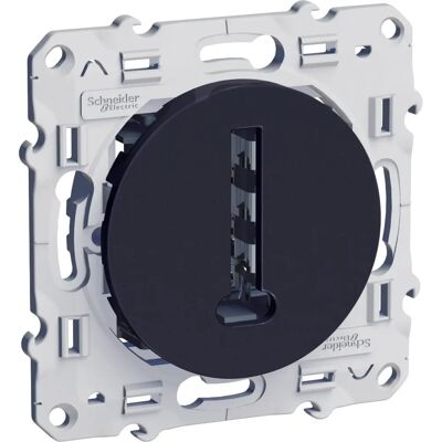Schneider Electric Odace S540496 - Prise téléphone 8 contacts - Anthracite - Publicité Schneider Electric Odace S540496 - Prise téléphone 8 contacts - Anthracite - Publicité