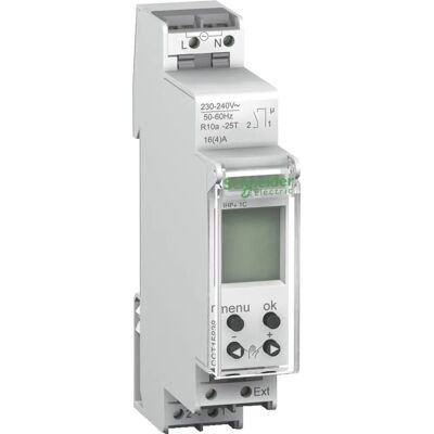 Schneider Electric Temporizador compacto de 1 canal 24/7 - CCT15838 Schneider Electric Temporizador compacto de 1 canal 24/7 - CCT15838