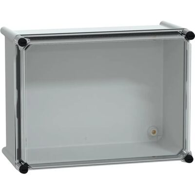 Boîtier Schneider Electric avec couvercle transparent - IP65 - Gris - 270x360x180mm Boîtier Schneider Electric avec couvercle transparent - IP65 - Gris - 270x360x180mm