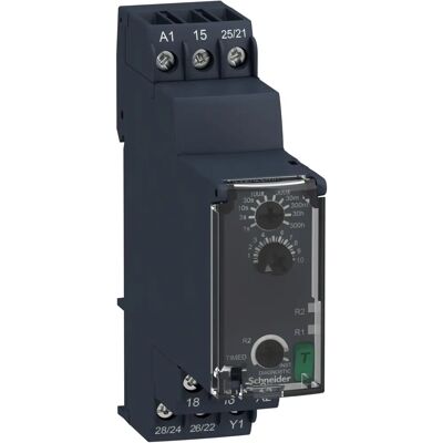 Schneider Electric RE22R2CMR Timer Relay - 0.05s-300h, 2 contacts Schneider Electric RE22R2CMR Timer Relay - 0.05s-300h, 2 contacts