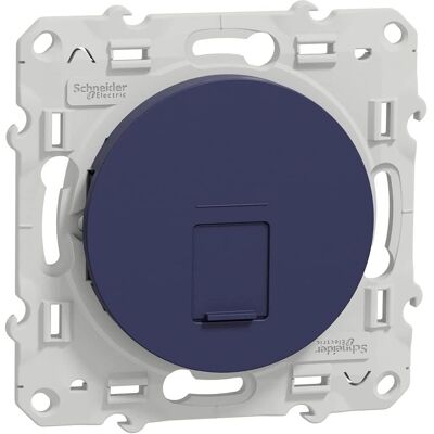 Schneider Electric S550476 Odace Prise RJ45 Cobalt - Multimédia - Résistance aux chocs - Publicité Schneider Electric S550476 Odace Prise RJ45 Cobalt - Multimédia - Résistance aux chocs - Publicité
