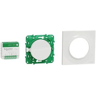 Interrupteur de test d’éclairage d’urgence sans fil Schneider Electric S520192K - Publicité Interrupteur de test d’éclairage d’urgence sans fil Schneider Electric S520192K - Publicité