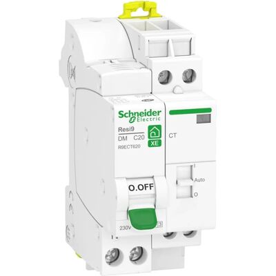 Schneider Electric R9ECT620 Contacteur Resi9 xe 20A Jour/Nuit - Contacteur - Publicité Schneider Electric R9ECT620 Contacteur Resi9 xe 20A Jour/Nuit - Contacteur - Publicité