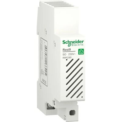 Schneider RESI9 Campanella Bianca 80dB - Spaziatura 9mm Schneider RESI9 Campanella Bianca 80dB - Spaziatura 9mm