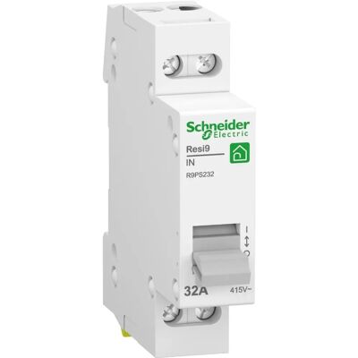 Disjoncteur sectionneur Schneider Electric R9P 2P 32A DIN - Publicité Disjoncteur sectionneur Schneider Electric R9P 2P 32A DIN - Publicité