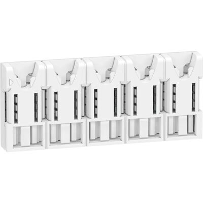 Schneider Electric R9EXHS05 - Bloc de distribution 5 modules - Publicité Schneider Electric R9EXHS05 - Bloc de distribution 5 modules - Publicité