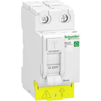 Schneider Electric - Resi9 XP - 2P - 25A 30mA - Disjoncteur différentiel - Publicité Schneider Electric - Resi9 XP - 2P - 25A 30mA - Disjoncteur différentiel - Publicité