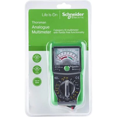 Schneider Electric Blist Analog Multimeter - Cat III Schneider Electric Blist Analog Multimeter - Cat III