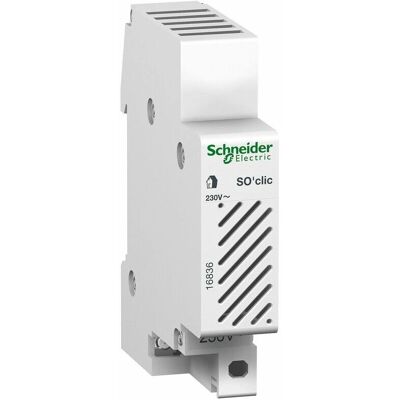 Schneider Electric R9pcbsr - Sonnerie - Tension 230V - Publicité Schneider Electric R9pcbsr - Sonnerie - Tension 230V - Publicité