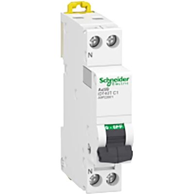 Disjoncteur Schneider Electric IDT40T 1A - Rail DIN - Publicité Disjoncteur Schneider Electric IDT40T 1A - Rail DIN - Publicité