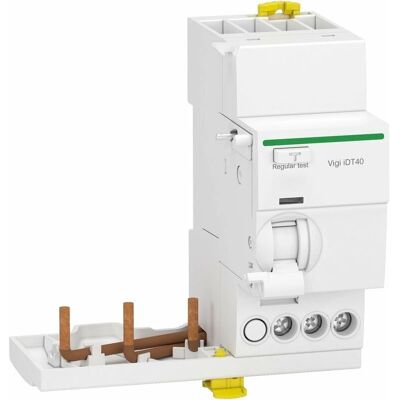 Schneider Electric Acti9 iDT40 - Disjoncteur différentiel 3P 25A 300mA - Publicité Schneider Electric Acti9 iDT40 - Disjoncteur différentiel 3P 25A 300mA - Publicité