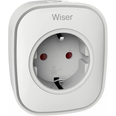Schneider Electric Wiser Smart Plug CCTFR6501 - Zigbee, 3000W Schneider Electric Wiser Smart Plug CCTFR6501 - Zigbee, 3000W