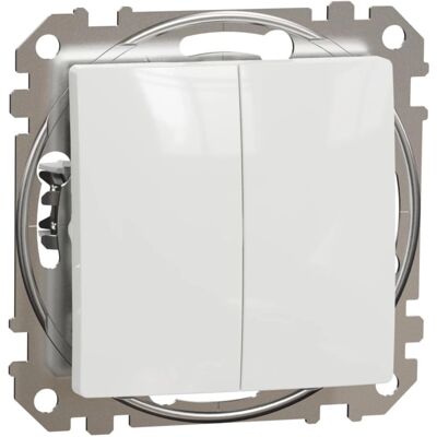 Schneider Electric Sdd111105 Weiß Doppel-Schalter - Schalter Schneider Electric Sdd111105 Weiß Doppel-Schalter - Schalter