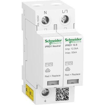 Schneider Electric A9L16282 Überspannungsschutz - 230V, 50kA, Modular, IEC 61643-11 Schneider Electric A9L16282 Überspannungsschutz - 230V, 50kA, Modular, IEC 61643-11