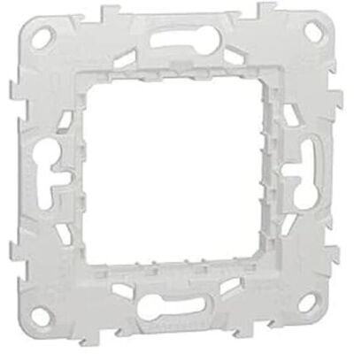 Schneider Electric Unica - support de fixation - zamak - NU7002C - 2 modules - Publicité Schneider Electric Unica - support de fixation - zamak - NU7002C - 2 modules - Publicité