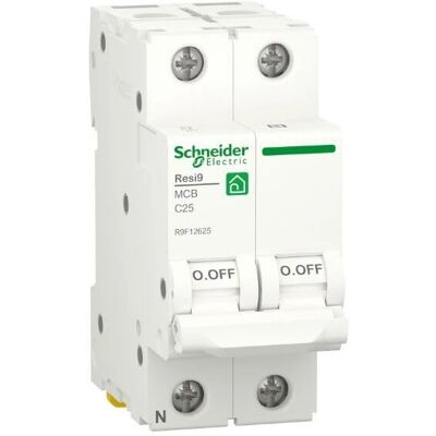 Schneider Electric - Disjoncteur résidentiel 6000A 25A - Resi9 - Publicité Schneider Electric - Disjoncteur résidentiel 6000A 25A - Resi9 - Publicité