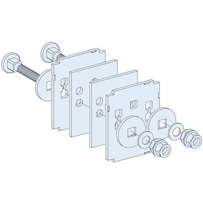 Schneider - PrismaSeT p Active - 80/100 mm - Busbar-kit Schneider - PrismaSeT p Active - 80/100 mm - Busbar-kit