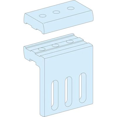 Schneider Electric 4000A anslutningsplatta för 10 mm bussystem - Anslutningsplatta Schneider Electric 4000A anslutningsplatta för 10 mm bussystem - Anslutningsplatta