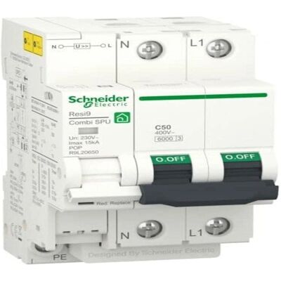 Schneider Electric R9L20632 - Protector de Sobretensiones - Tipo 2, 32A Schneider Electric R9L20632 - Protector de Sobretensiones - Tipo 2, 32A