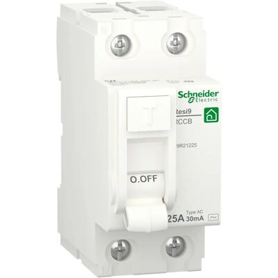 Interrupteur différentiel Schneider 25A 2P 30mA Type AC - Publicité Interrupteur différentiel Schneider 25A 2P 30mA Type AC - Publicité
