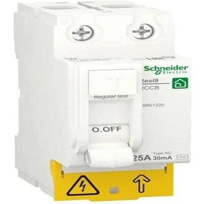 Schneider Electric RESI9 25A 2P Interruptor diferencial Schneider Electric RESI9 25A 2P Interruptor diferencial