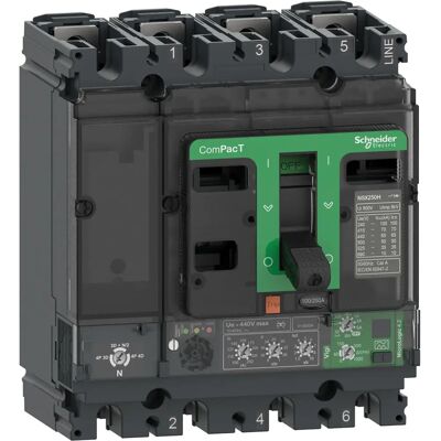 Schneider Electric C10B44V100 Interruptor Diferencial - 4 Módulos Tipo A Schneider Electric C10B44V100 Interruptor Diferencial - 4 Módulos Tipo A