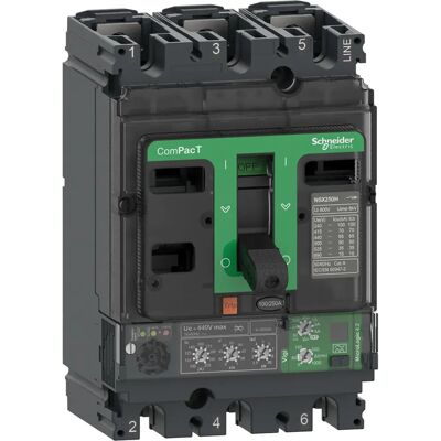 Schneider Electric C10F34V100 Interruptor - 3 módulos Schneider Electric C10F34V100 Interruptor - 3 módulos