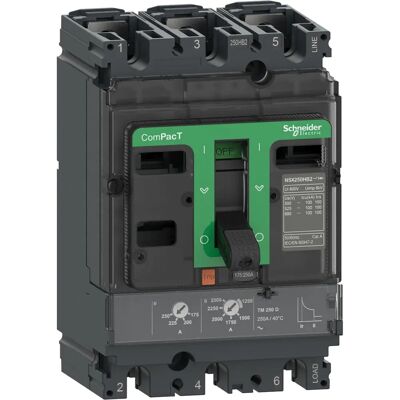 Schneider C10B3TM100 Interruptor Automático Tipo A 3.5 Módulos Schneider C10B3TM100 Interruptor Automático Tipo A 3.5 Módulos