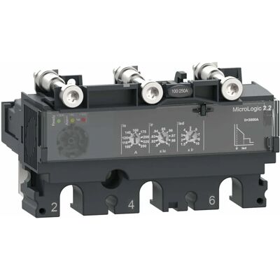 Schneider Electric ComPacT nsx - 250A 3P Leitungsschutzschalter - MicroLogic 2.2 Schneider Electric ComPacT nsx - 250A 3P Leitungsschutzschalter - MicroLogic 2.2