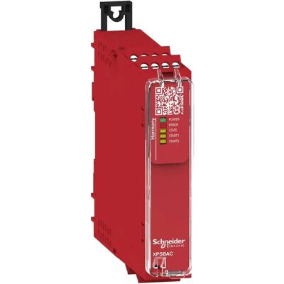 Schneider Electric Sicherheitsrelais XPSBAC34AP - Kategorie 4, SIL 3 - 48-240V Schneider Electric Sicherheitsrelais XPSBAC34AP - Kategorie 4, SIL 3 - 48-240V