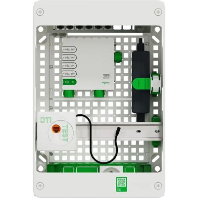 Schneider R9H13402VDIXS Boîte de Communication - TV, Données, Téléphone - Publicité Schneider R9H13402VDIXS Boîte de Communication - TV, Données, Téléphone - Publicité